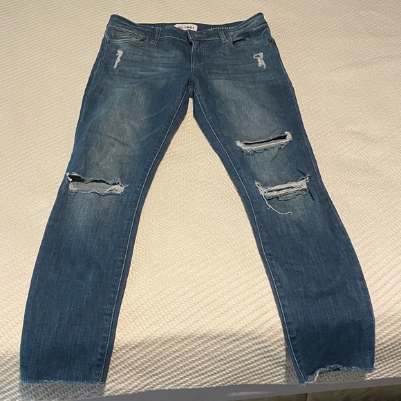 NWOT DL1961 Margaux Instasculpt Distressed Jean - Picture 2 of 4